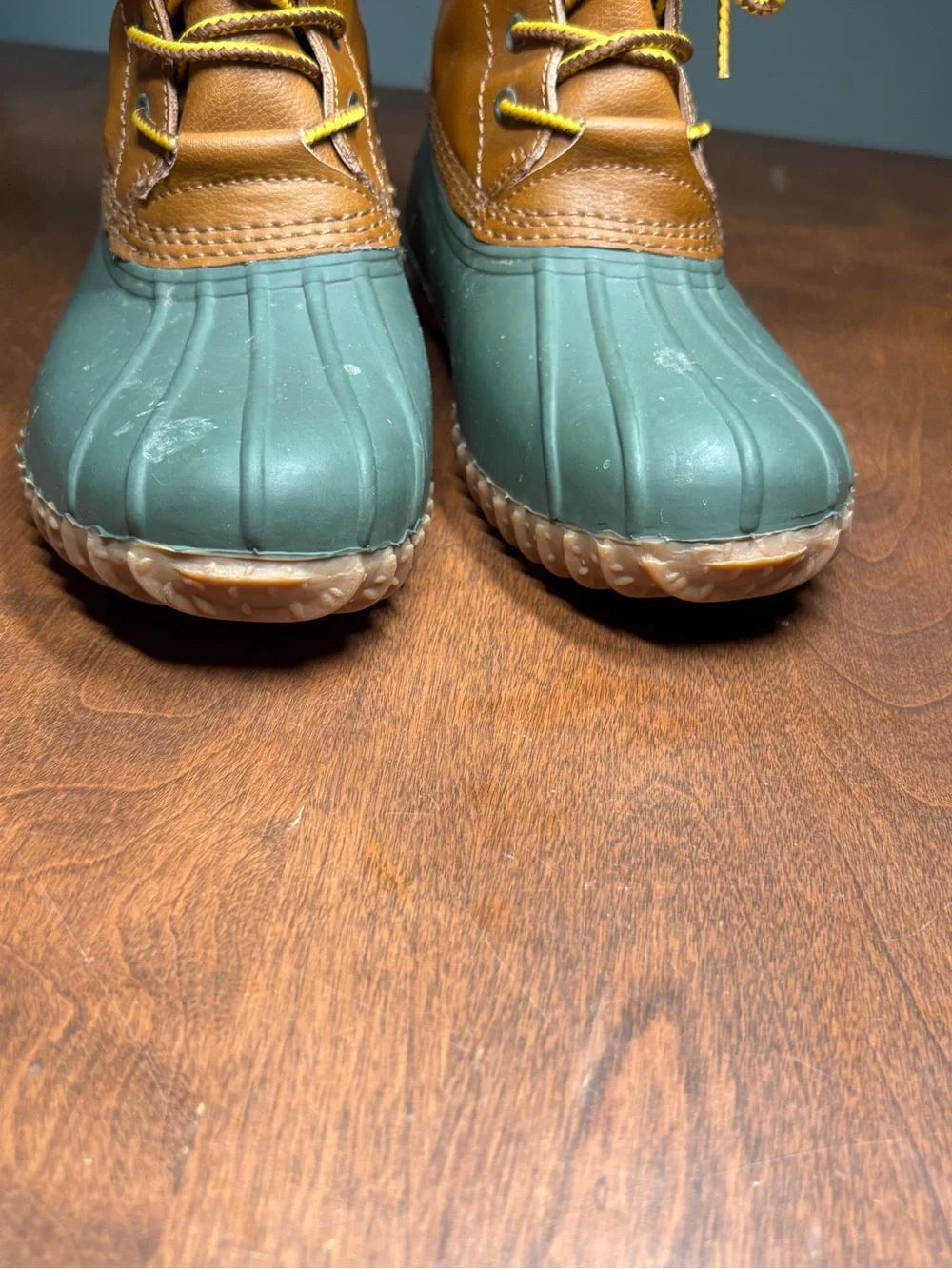American Eagle Outfitters Duck Boots - Brown & Green